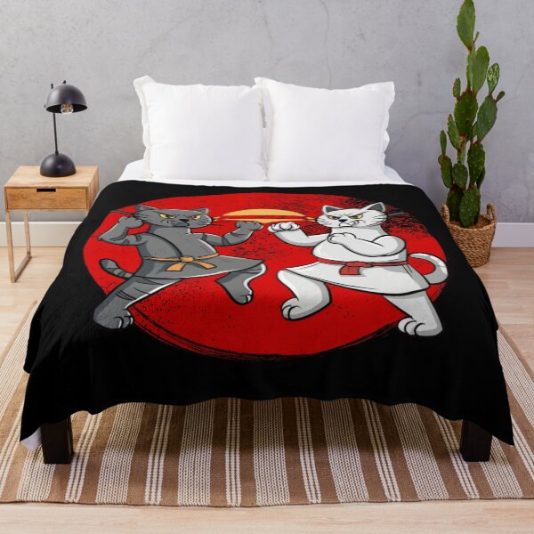 Item preview, Fighting Cute Cats | Angry Cute Cats Retro Style Karate Cute Cats designed and sold by MarsLights.