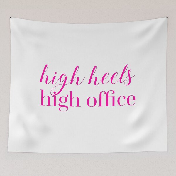 Item preview, High Heels, High Office - Pink - Female Empowerment, Republican, Democrat, Political designed and sold by Eva Phan.