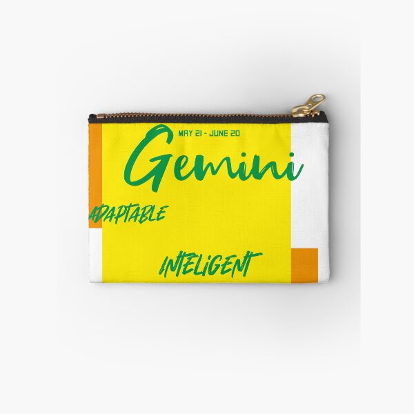 Item preview, Gemini zodiac sign adaptable, inteligent, impulsive and outgoing design designed and sold by Mario Cabrera.