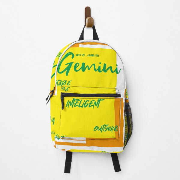 Item preview, Gemini zodiac sign adaptable, inteligent, impulsive and outgoing design designed and sold by Mario Cabrera.