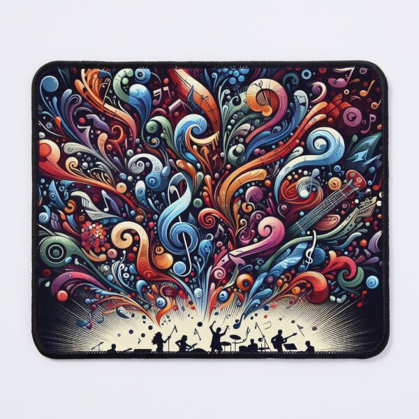 Item preview, Harmonic Euphony: Visual Beats designed and sold by TextileTrove.