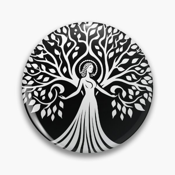 Item preview, Woman Spiritual Nature Goddess Beauty Femininity designed and sold by SubtleSplit.