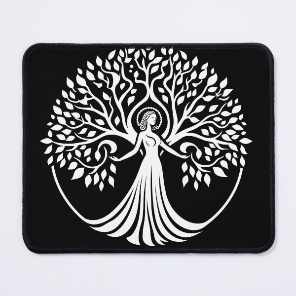 Item preview, Woman Spiritual Nature Goddess Beauty Femininity designed and sold by SubtleSplit.