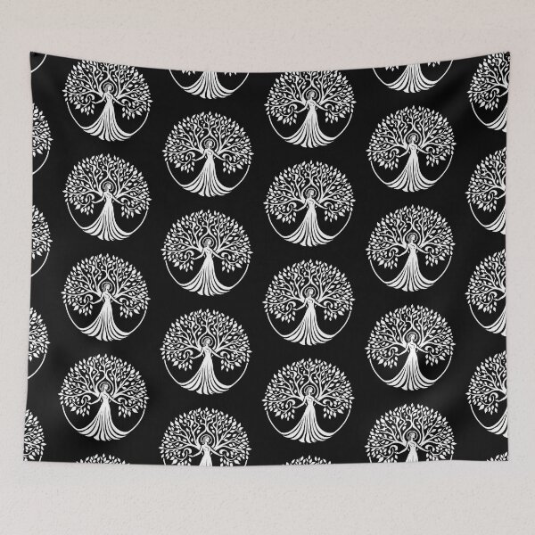Item preview, Woman Spiritual Nature Goddess Beauty Femininity designed and sold by SubtleSplit.
