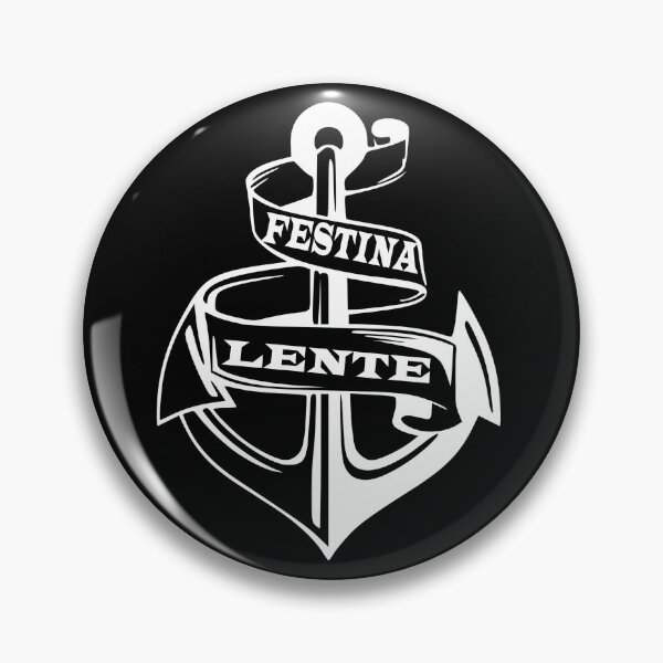 Item preview, Festina lente latin quotes sayings words phrases word designed and sold by Alexaltay.