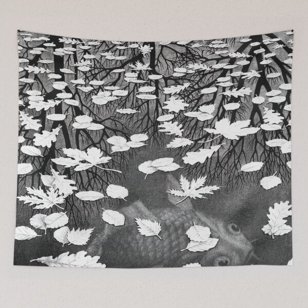 Item preview, maurits cornelis escher, m c escher paintings, m c escher artwork designed and sold by marti-oryo.