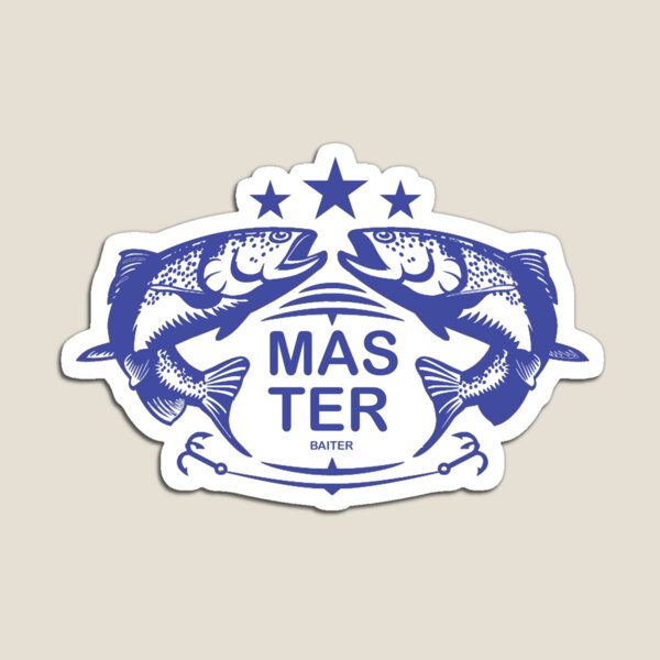 Item preview, master baiter fishing - great gift for fishing lover designed and sold by Desibeau.
