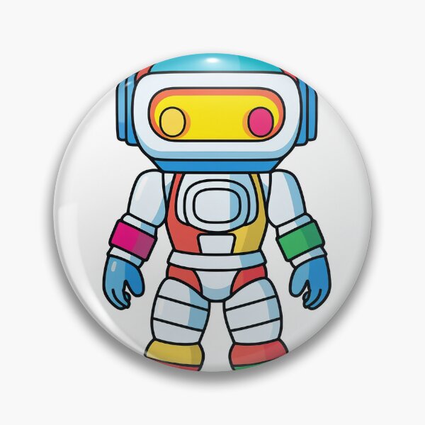 Item preview, Cute Robot Teddy - Decorate with a Techy Smile! designed and sold by ObjCrea123.
