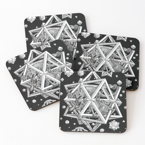 Item preview, maurits cornelis escher, m c escher paintings, m c escher artwork designed and sold by marti-oryo.