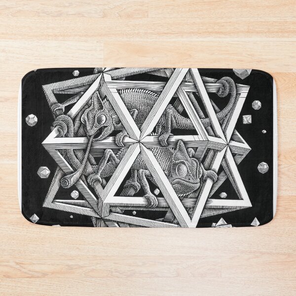 Item preview, maurits cornelis escher, m c escher paintings, m c escher artwork designed and sold by marti-oryo.