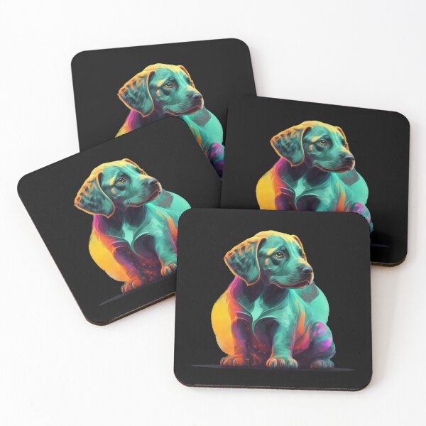 Item preview, Art Dog Portrait Minimalist : A Simplified Canine Elegance in Brushstrokes designed and sold by ArtfulNook.