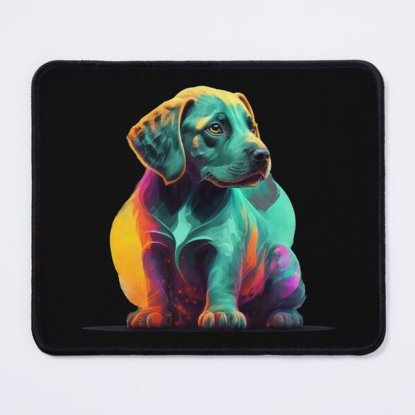 Item preview, Art Dog Portrait Minimalist : A Simplified Canine Elegance in Brushstrokes designed and sold by ArtfulNook.