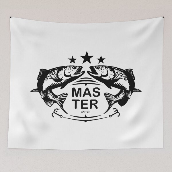 Item preview, master baiter fishing - great gift for fishing lover designed and sold by Desibeau.