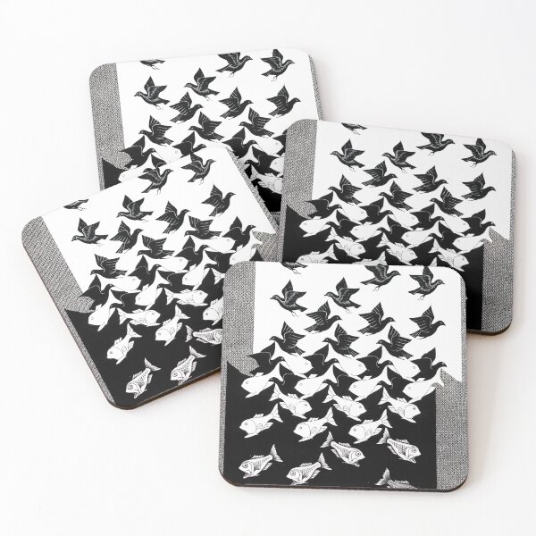 Item preview, maurits cornelis escher, m c escher paintings, m c escher artwork designed and sold by marti-oryo.