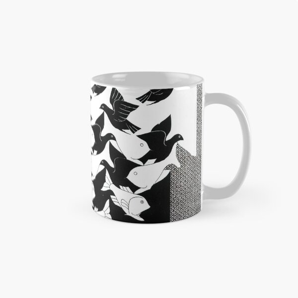 Item preview, maurits cornelis escher, m c escher paintings, m c escher artwork designed and sold by marti-oryo.