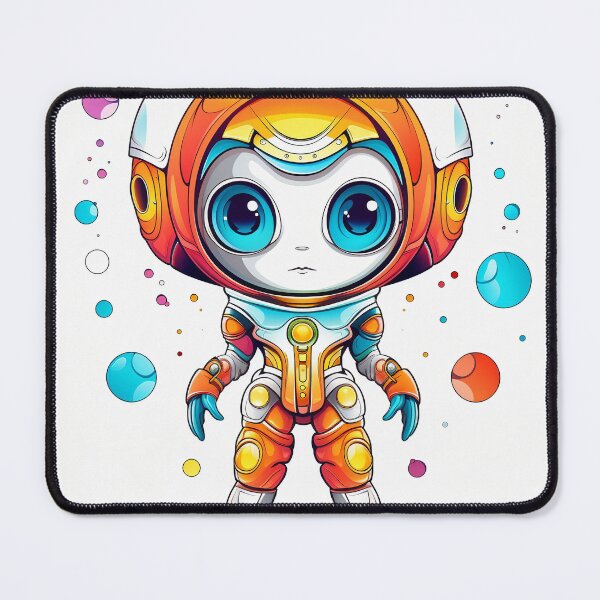Item preview, Cute Futuristic Robot Teddy designed and sold by ObjCrea123.