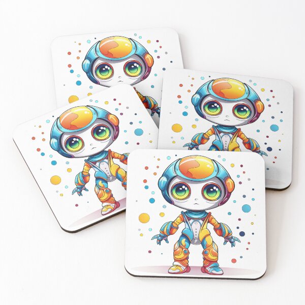 Item preview, Cute Futuristic Robot Teddy designed and sold by ObjCrea123.