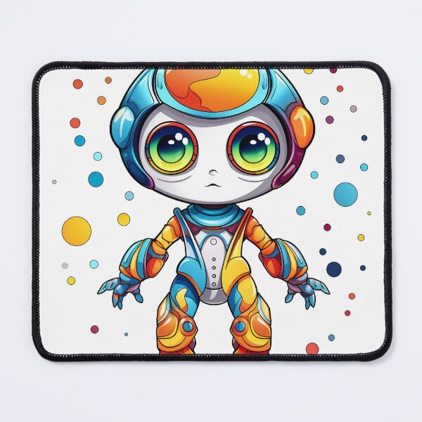 Item preview, Cute Futuristic Robot Teddy designed and sold by ObjCrea123.
