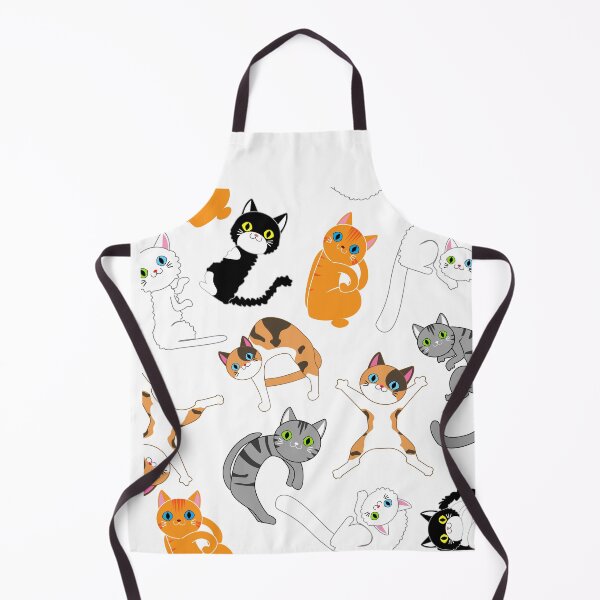 Item preview, cute cartoon cat pattern designed and sold by DarioCrow.