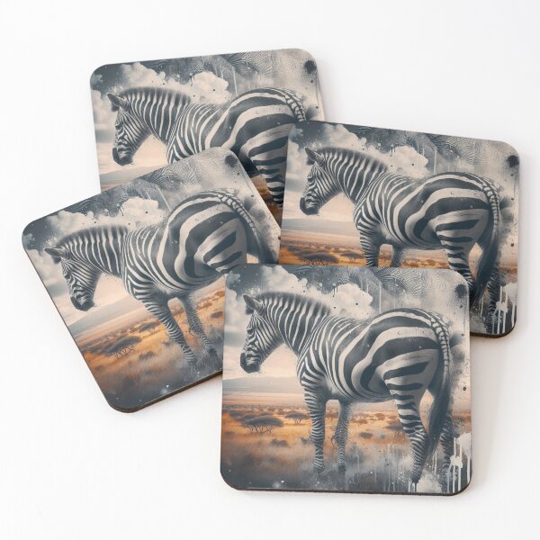 Item preview, ZEBRA ON THE SERENGETI  designed and sold by SCOTTYBOYART.