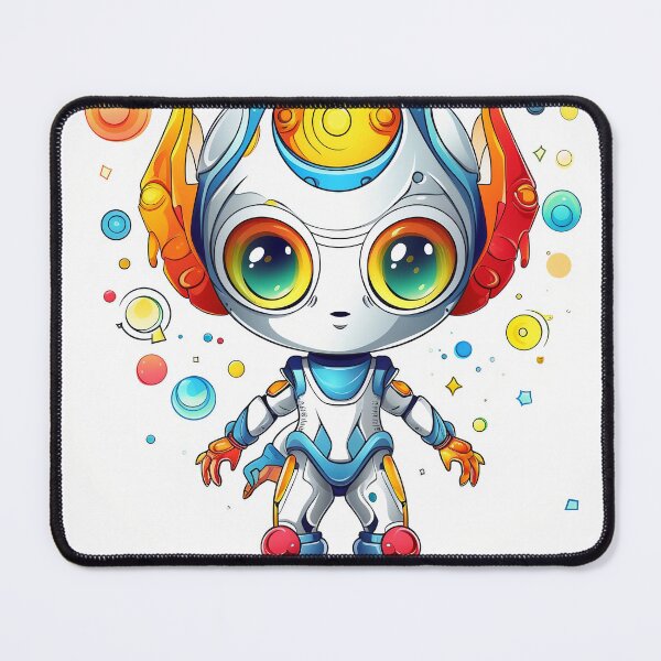Item preview, Cute Futuristic Robot Cuddly Toy designed and sold by ObjCrea123.