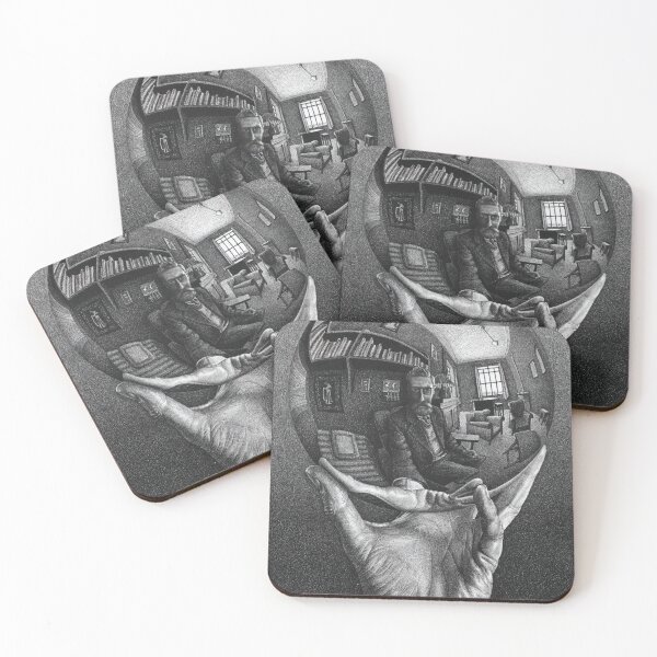 Item preview, maurits cornelis escher, m c escher paintings, m c escher artwork designed and sold by marti-oryo.