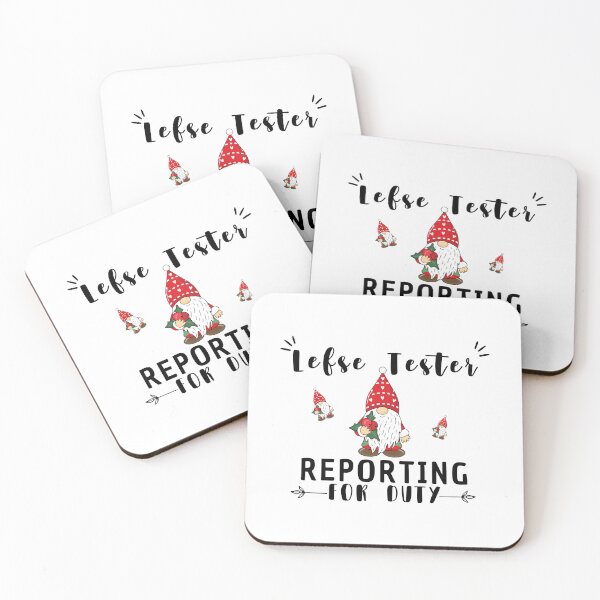 Item preview, Lefse Tester Reporting For Duty designed and sold by ArtByKatti.