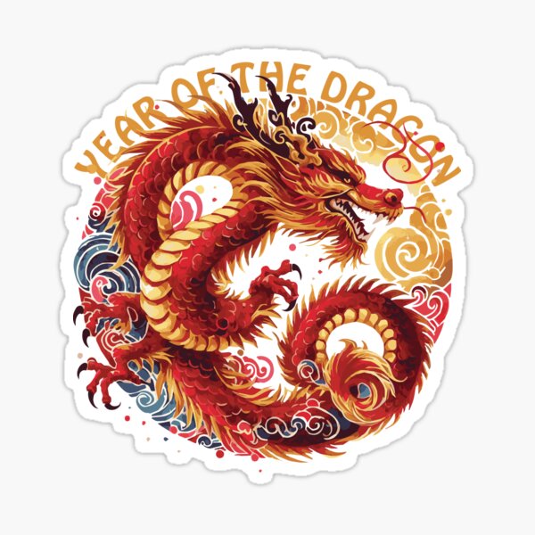 Chinese New Year Vinyl Sticker Set - Shop the CNY Collection