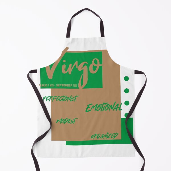 Item preview, Virgo zodiac sign perfectionist, modest, organized and emotional design designed and sold by Mario Cabrera.