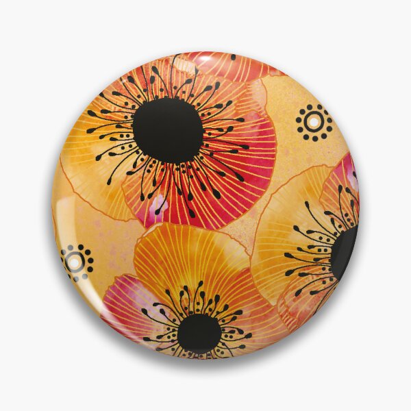 Aperçu de l'œuvre Poppies 1B1 créée et vendue par Azolinecreation.