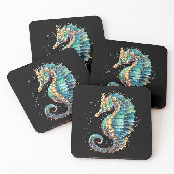 Item preview, Beautiful seahorse for sea animal fans, gift fish designed and sold by Andrea-Design.