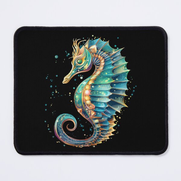 Item preview, Beautiful seahorse for sea animal fans, gift fish designed and sold by Andrea-Design.