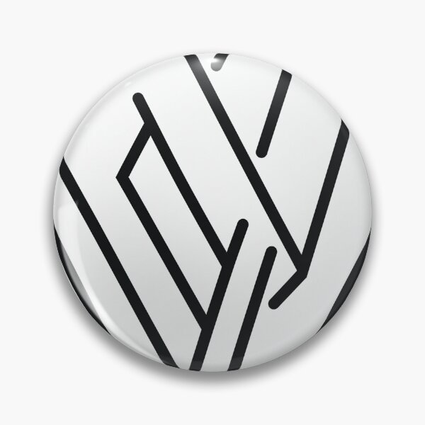 Item preview, Abstract lines pattern, black & white, modern pattern design designed and sold by ontano.