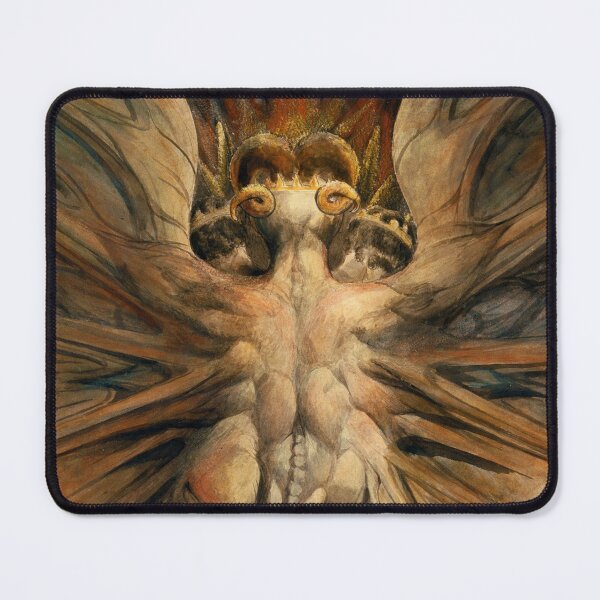 Item preview, William Blake - The Red Dragon designed and sold by TwistedCity.