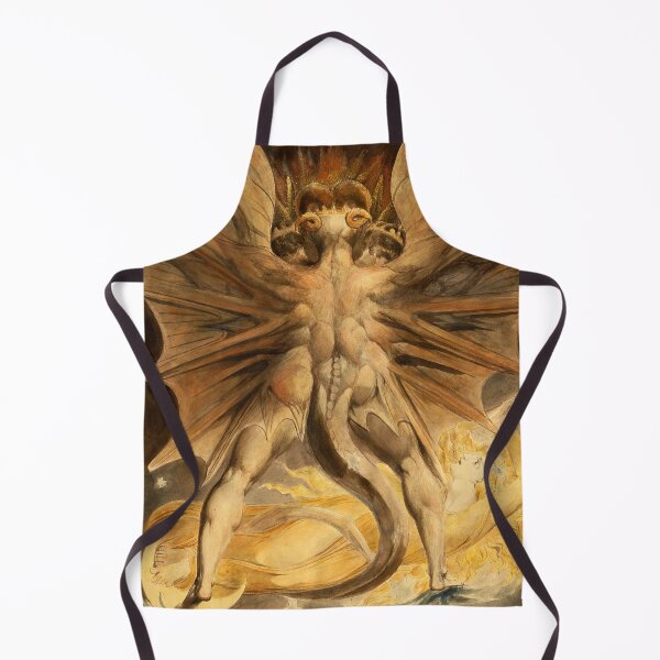 Item preview, William Blake - The Red Dragon designed and sold by TwistedCity.