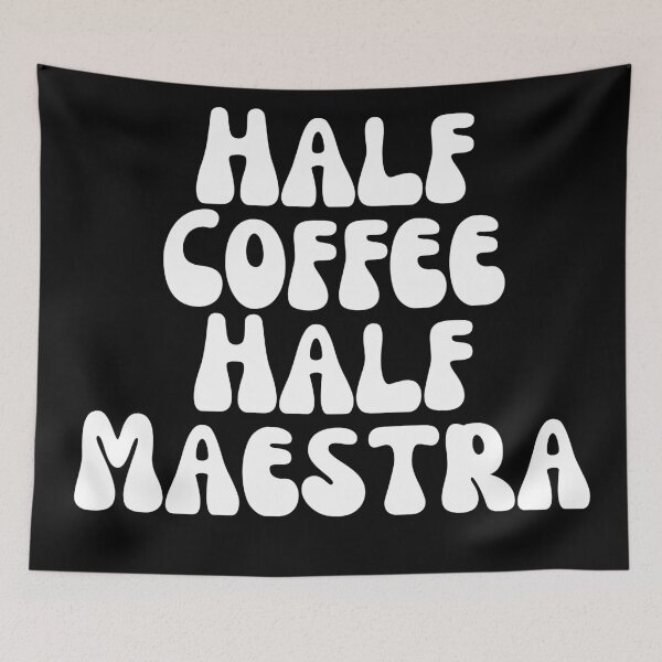 Item preview, Half Coffee Half Maestra designed and sold by manandi1.