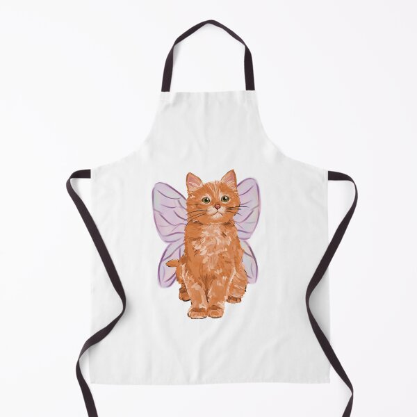 Item preview, Orange fairy cat illustration designed and sold by Nijntje03.