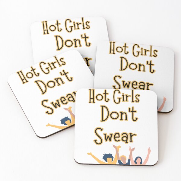 Item preview, Hot Girls don't swear designed and sold by TheRightHonMP.