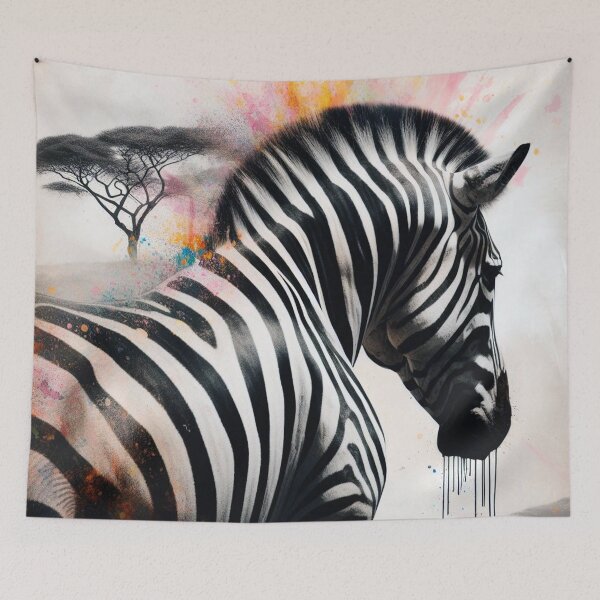 Item preview, ZEBRA ON THE SERENGETI designed and sold by SCOTTYBOYART.