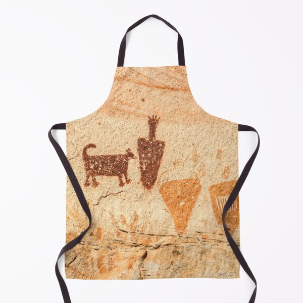 Item preview, A Boy And His Dog Pictograph From Central Utah designed and sold by Kevin Wellard.