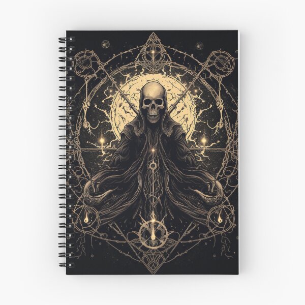 Artikelvorschau, Okkulter Totenkopfpriester – Seans Hexenhandwerk entworfen und verkauft von DarkDesign69.