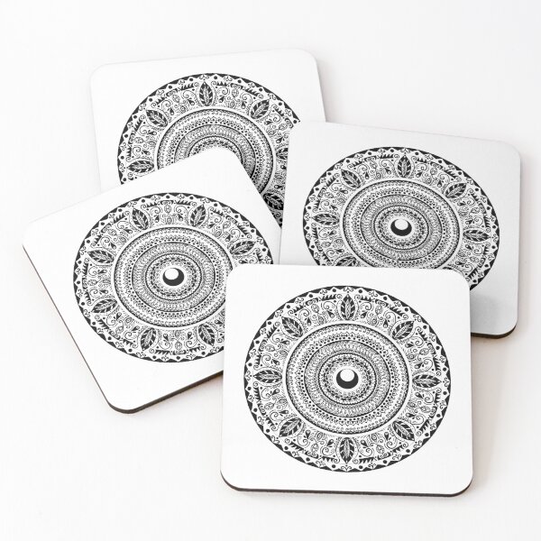 Item preview, Crescent Moon Mandala designed and sold by CreativeSpiral.