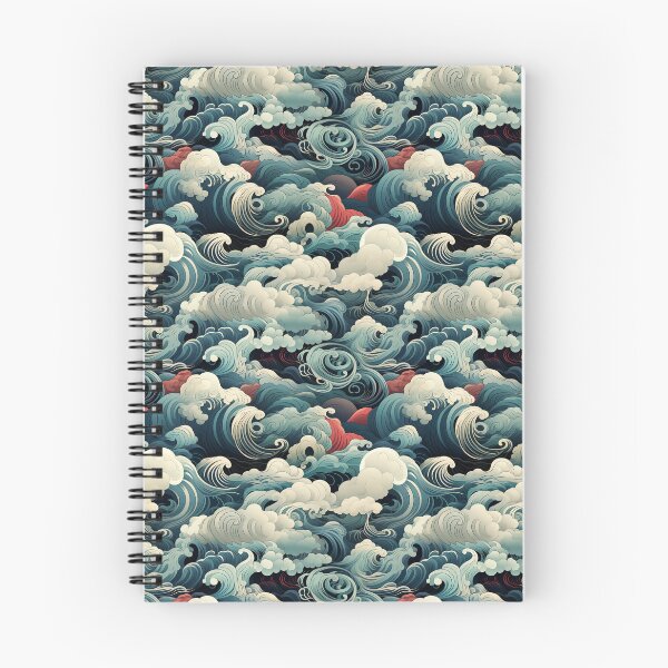 Item preview, Celestial Cloudscape pattern, watercolor design designed and sold by ontano.