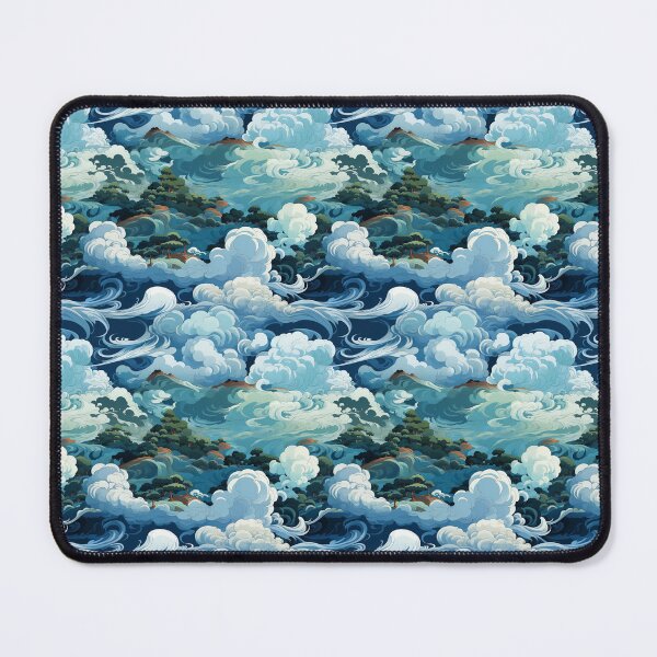 Item preview, Celestial Cloudscape pattern, watercolor design designed and sold by ontano.
