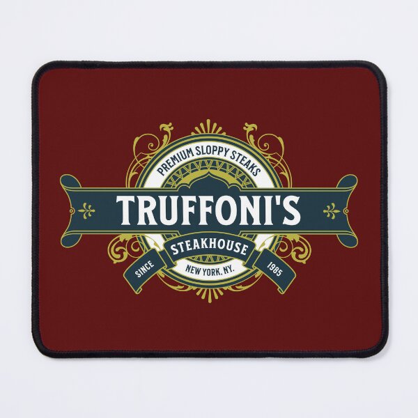 Item preview, Sloppy Steaks at Truffoni's Restaurant Sign designed and sold by Alt-Art-Digital.