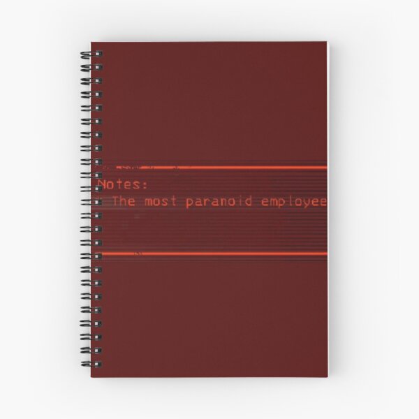 Item preview, Lethal Company, Notes: Paranoid (Colour fill) designed and sold by EmberlyDawn.