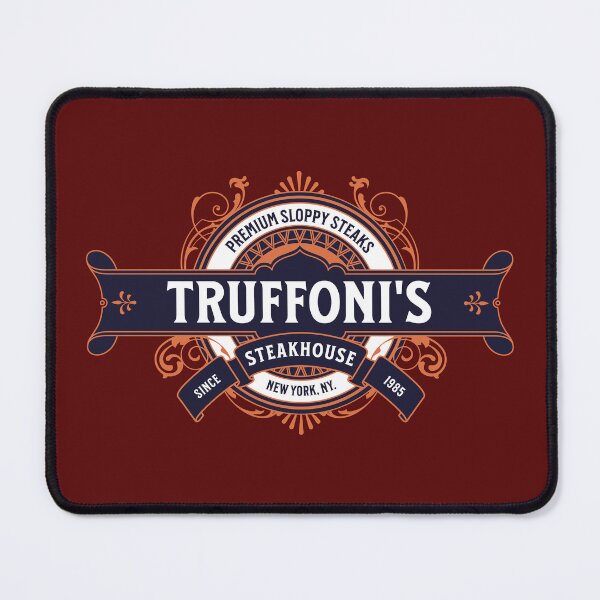 Item preview, Sloppy Steaks at Truffoni's Restaurant Sign designed and sold by Alt-Art-Digital.