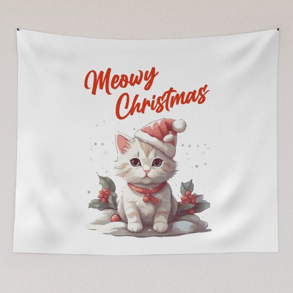 Item preview, Christmas kawaii kitty designed and sold by InstaCreatives.