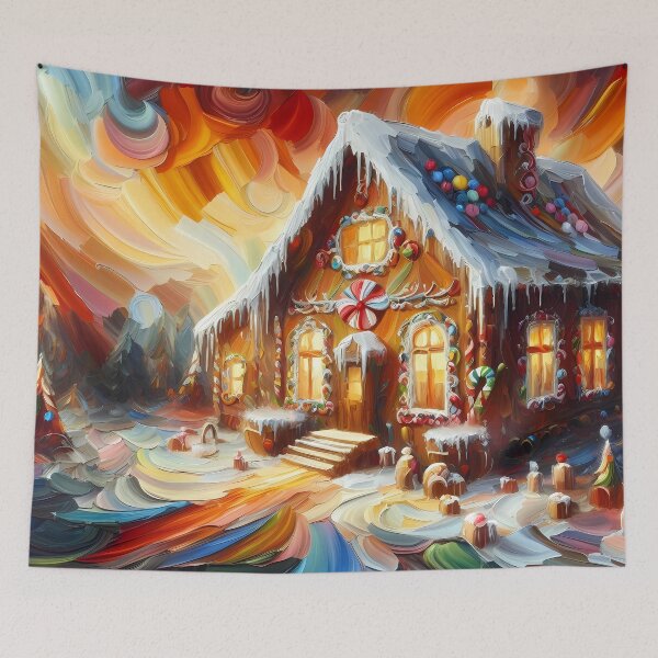 Item preview, Gingerbread House designed and sold by Visual Nomad Club.