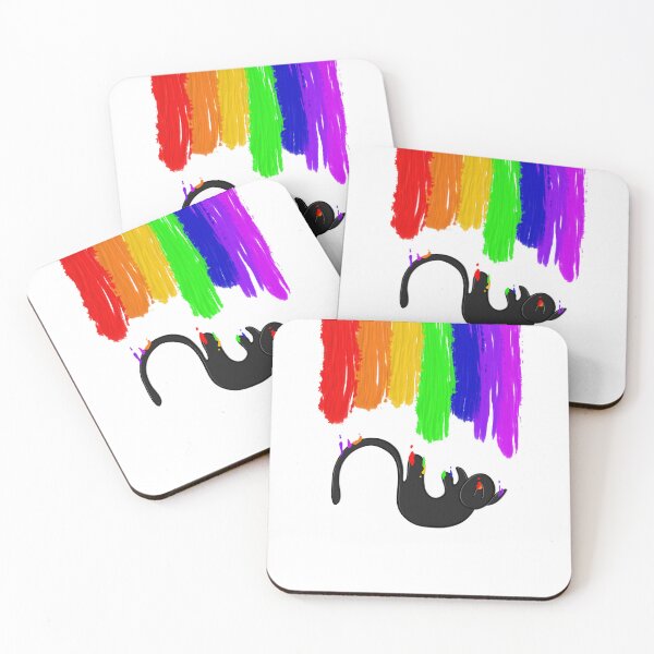 Item preview, Rainbow Kitty designed and sold by Cephalopod-Art.